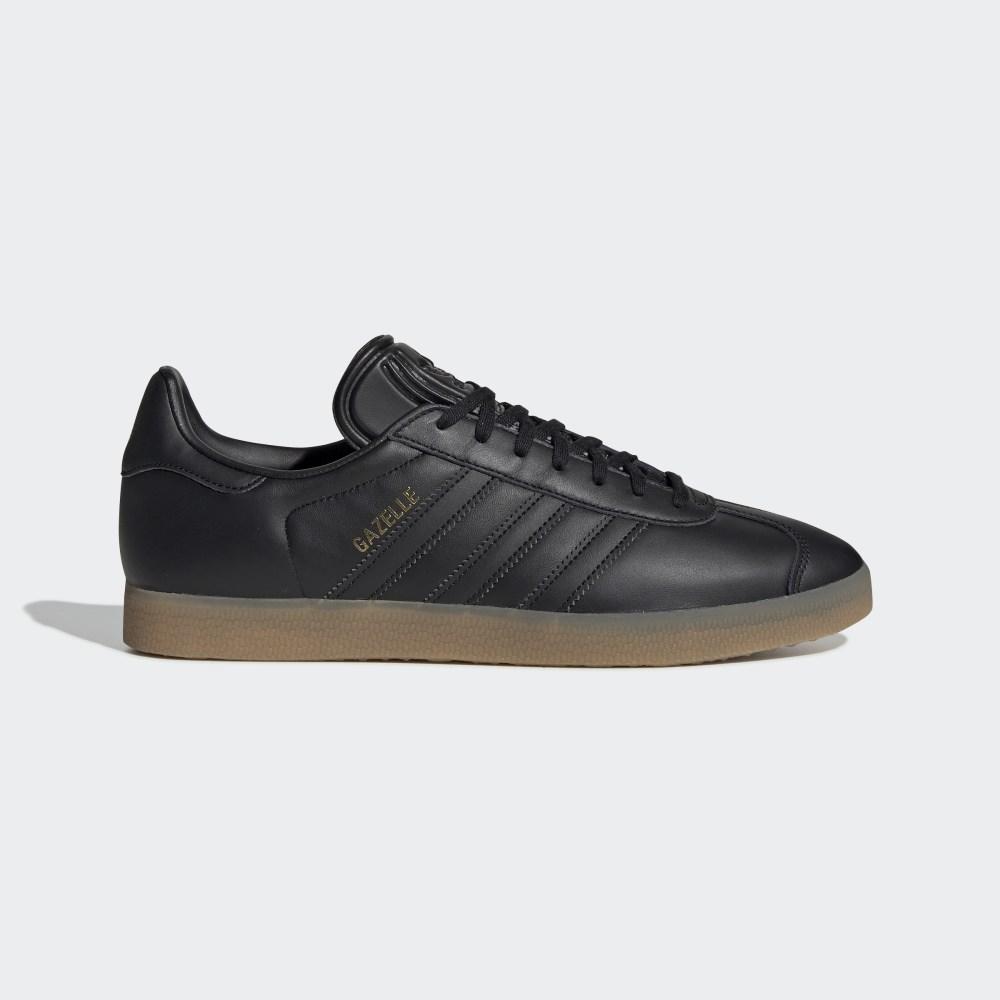 Adidas Men's Gazelle Originals Shoes Black Ireland BD7480